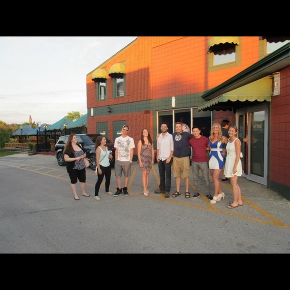 NWT urban planet medium coral & white dress - Picture 3 of 5